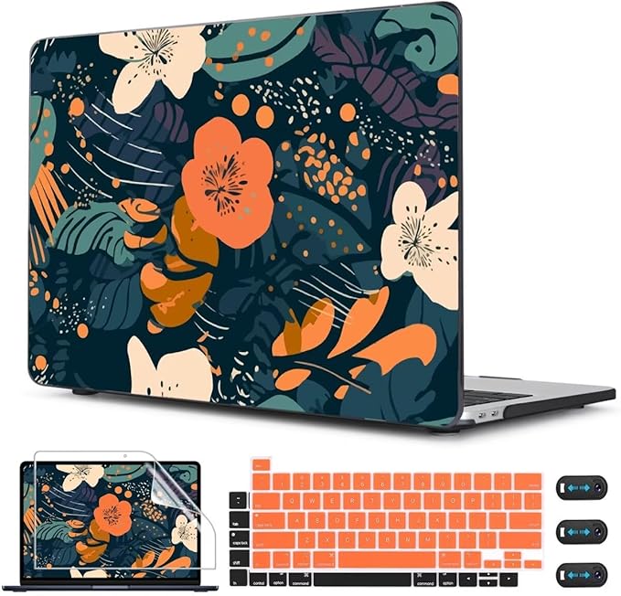 CISSOOK Compatible with MacBook Pro 13 inch Case 2025-2016 Release M2 M1 A2338 by CISSOOK
