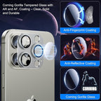 Esanik Upgrade 2 Pack for iPhone 16 Pro/iPhone 16 Pro Max Camera Lens Protector - Image 2
