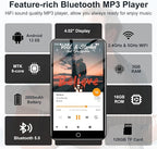 144GB MP3 Player with Bluetooth and WiFi, Android 13 OS MP3 & MP4 Players with - Image 4