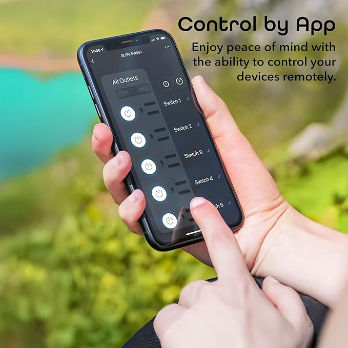 Geeni Smart Surge Protector Power Strip - Image 4