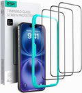 ESR 3 Pack for iPhone 16 Plus/iPhone 15 Plus Screen Protector, Full Coverage by ESR