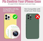 AGVEE 3+3 6 Pack for iPhone 15 Pro 6.1" / 15 Pro Max 6.7" Camera Lens Cover - Image 3