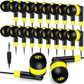 Kanayu 100 Pack Wired Earbuds Bulk by Kanayu