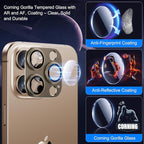 Esanik Upgrade 2 Pack for iPhone 16 Pro/iPhone 16 Pro Max Camera Lens Protector - Image 2