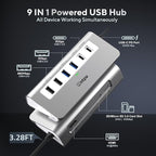 USB C Hub, 9-in-1 Laptop Docking Station - Image 2