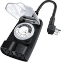 G-ELEK Outdoor Timer Waterproof, 24 Hour Light Timer, Timers by G-ELEKDirect