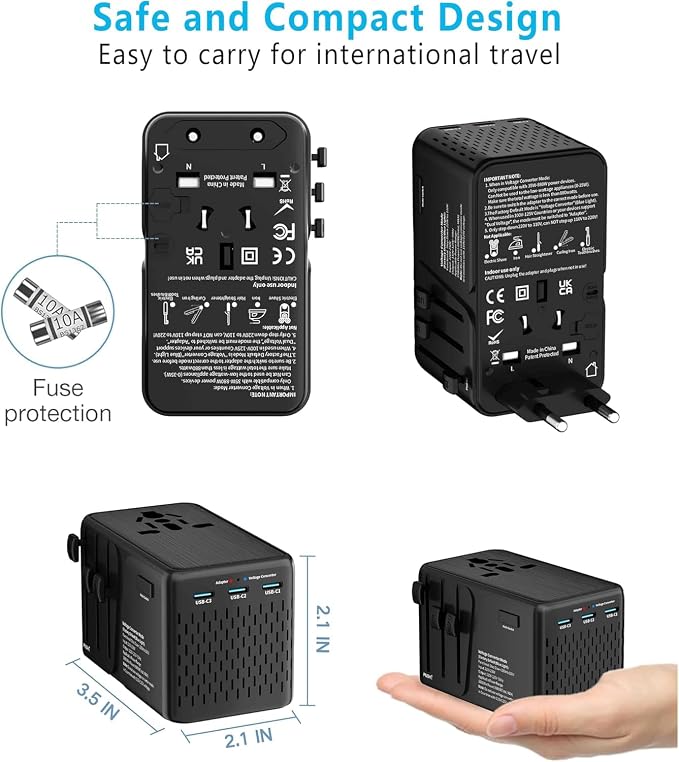 Travelconverter Adapter Voltage Converter That Steps Down 230 Volts to 120 Volts - Image 6