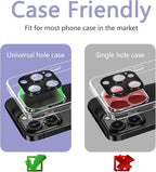 2 Pack Camera Lens Protector for iPhone 16 Pro/iPhone 16 Pro Max, AR Tempered - Image 4