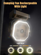 Camping Fan Rechargeable - Image 4