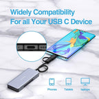 USB C USB3.0 SD Card Reader, 5in1 Multi Card Reader - Image 5