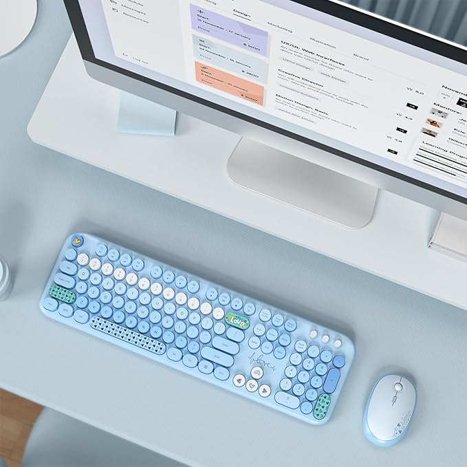 KNOWSQT Wireless Keyboard and Mouse Combo - Image 5