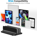 OMOTON Vertical Laptop Stand, Desktop Aluminum Mac Book Stand - Image 3