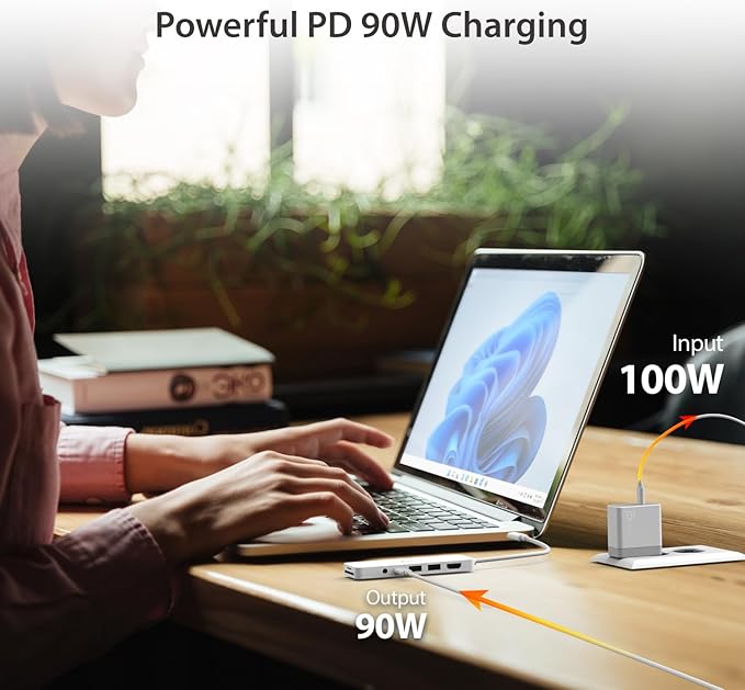 j5create USB-C Pink Multi-Port Hub - Image 6
