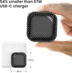 INVZI GaNHub USB C Charger 67W, GaN III PPS Mini Fast Foldable Power Adapter - Image 4
