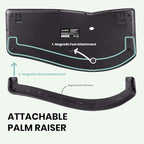 Perixx PERIBOARD-330B, Wired Ergonomic Keyboard - Image 5