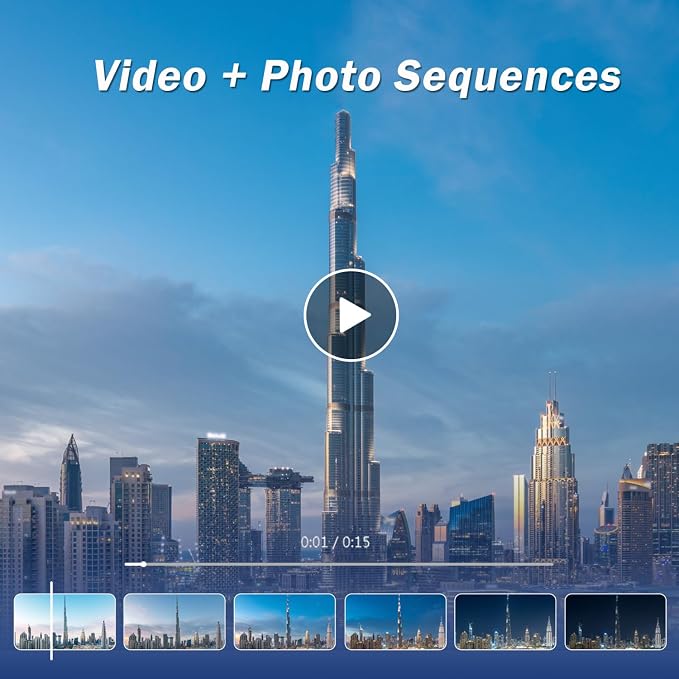 ATLI X10 4K Time Lapse Camera 30 FPS Video Wi-Fi App Control Ultra-Low Power - Image 9