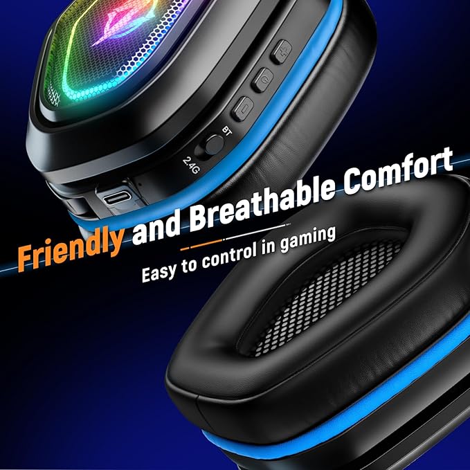 Wireless Gaming Headset for PC, Ps4 - Image 4