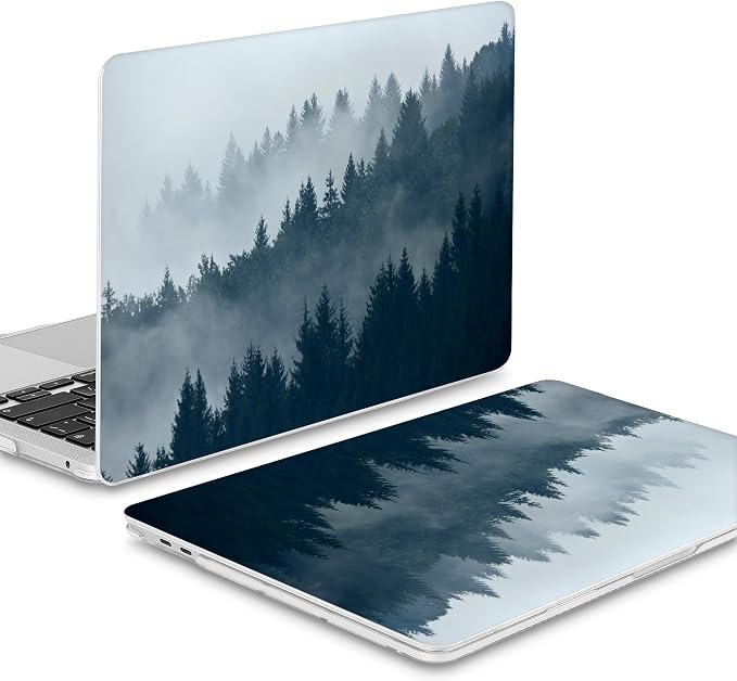 Mektron for MacBook Air 13 Case A1466/A1369, Snap-on Plastic Hard Shell Cover - Image 4