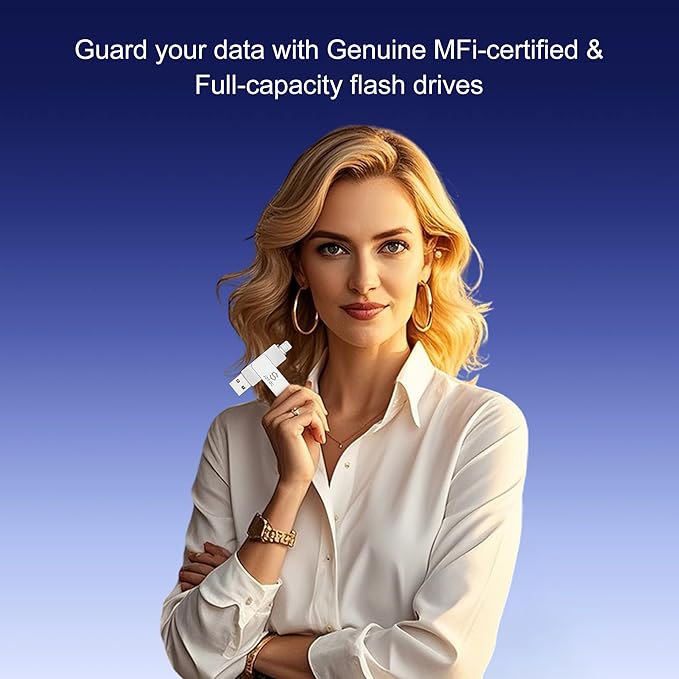 Genuine Apple MFi Certified iPhone-USB-Flash-Drive 256GB Real Capacity Genuine - Image 11