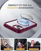 Miracase Glass Series for iPhone 15 Case Full-Body Magnetic Case - Image 2
