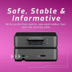 OWC Atlas Dual CFexpress Type B & SDXC UHS-II Card Reader - Image 5