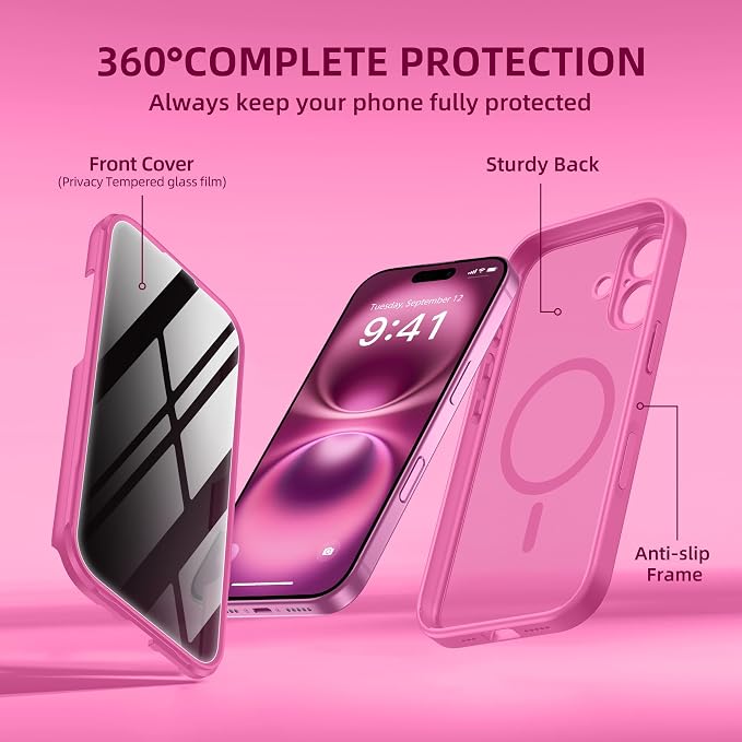 BERFY Magnetic for iPhone 16 Case, Compatible - Image 9