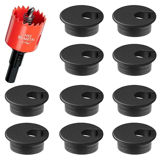 Desk Grommet & Cable Grommet 1-3/8 Inch by GA1FSL