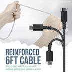 Smartish 2 in 1 USB C to USB C/Lightning Cable - Image 4