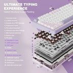 YUNZII B75 PRO Wireless Mechanical Keyboard, 75% Layout - Image 4