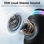 Bluetooth Speaker Wireless, IP67 Waterproof & Dustproof Portable Speaker - Image 2