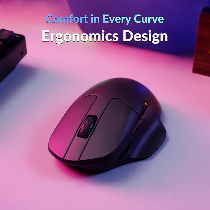 Keychron M7 8K Wireless Mouse, 30K DPI Optical Computer Mice, 2.4 - Image 5