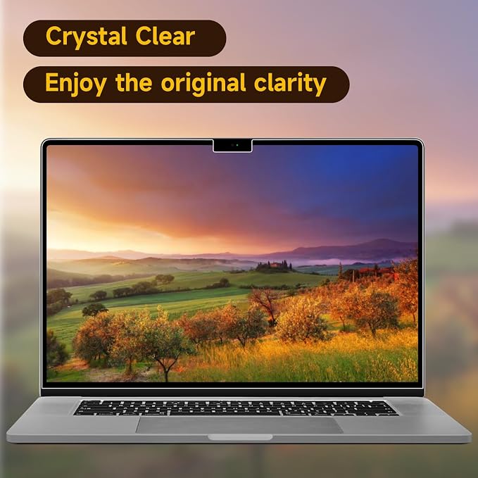 2 Pack Compatible with MacBook Air 15 Inch Screen Protector, Matte Anti Glare - Image 3