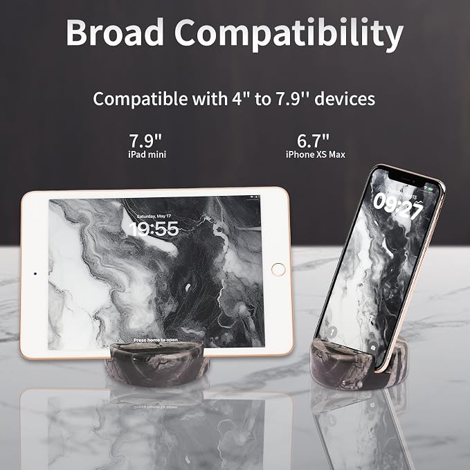 Marble Phone Stand for Desk - Image 3