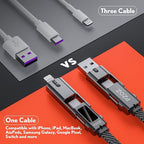 pzoz 4-in-1 USB C Fast Charging Cable - Image 3