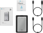 2TB External SSD USB-C Portable Solid State Drive | 3D NAND Flash | Rapid by - Image 6