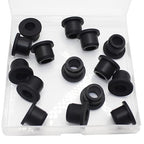 15 Pcs1/2" Drill Hole, 5/16" ID Silicone Rubber Grommets by BOPOREAE