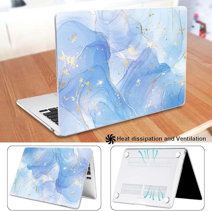 Compatible with M4 MacBook Air 13.6 inch Case 2025 2024 2023 2022 A3240 A3113 - Image 7