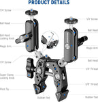 NEEWER Heavy Duty Super Clamp - Image 8