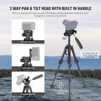 NEEWER Basic Mini Desk Tripod for iPhone & Camera - Image 2