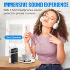 PRUNUS J-555 Pocket Radio AM FM USB-C Charging& Battery Operated, Excellent - Image 6