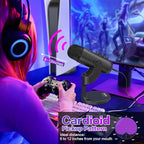 ZealSound Podcast Microphone for PC, Noise Cancellation USB Mic - Image 7