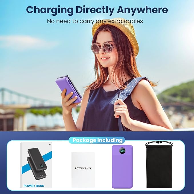 Portable Charger 33800mAh USB C Power Bank - Image 7