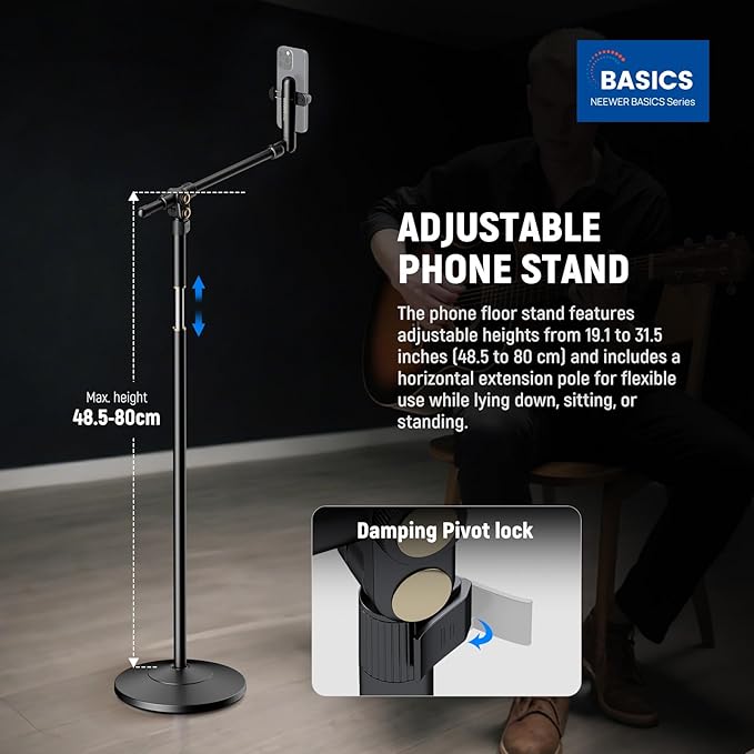 NEEWER BASICS Phone Floor Stand - Image 3