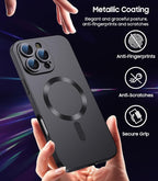 Magnetic for iPhone 16 Pro Max Case Slim Soft Silicone Bumper Shockproof - Image 6