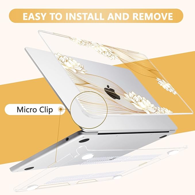 Compatible with MacBook Air 13.6 inch Case, M4 A3240/M3 A3113/M2 A2681 - Image 3