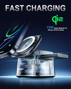 3 in 1 Charging Station for Apple Devices, Charger Stand for MagSafe, Qi2 15W - Image 2