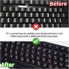2PCS Russian Keyboard Stickers, Russian-English Keyboard Letters Replacement - Image 5