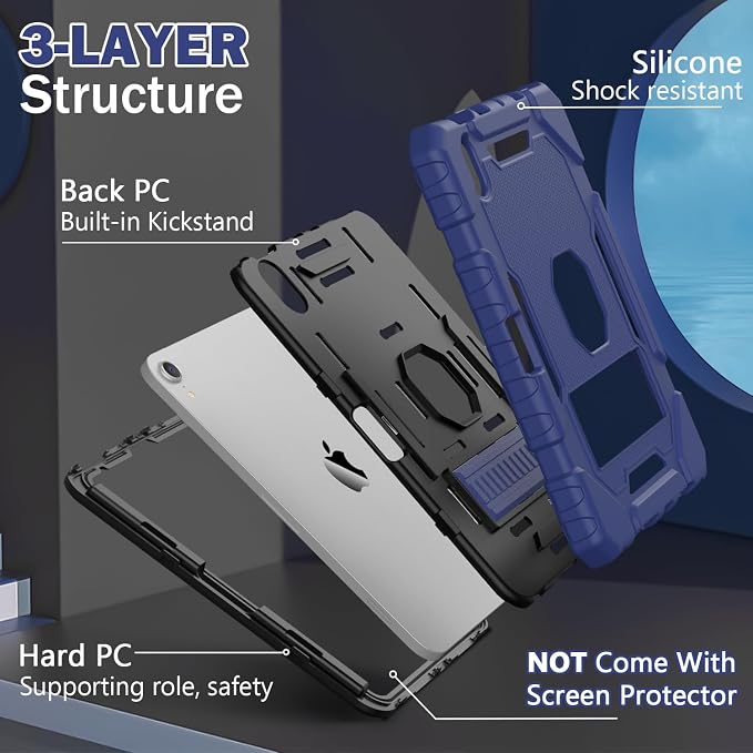 Grifobes Case for iPad Mini 7 2024 / Mini 6 2021 8.3 inch, Heavy Duty - Image 5