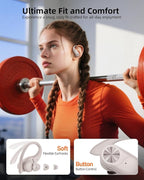 PocBuds Bluetooth Headphones Wireless Earbuds 80hrs Playtime Wireless Charging - Image 6
