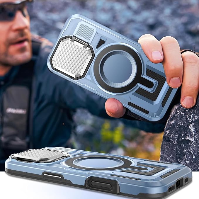 Camera Stand Case for iPhone 16 Plus, 2024 Version Military Grade Protective - Image 6